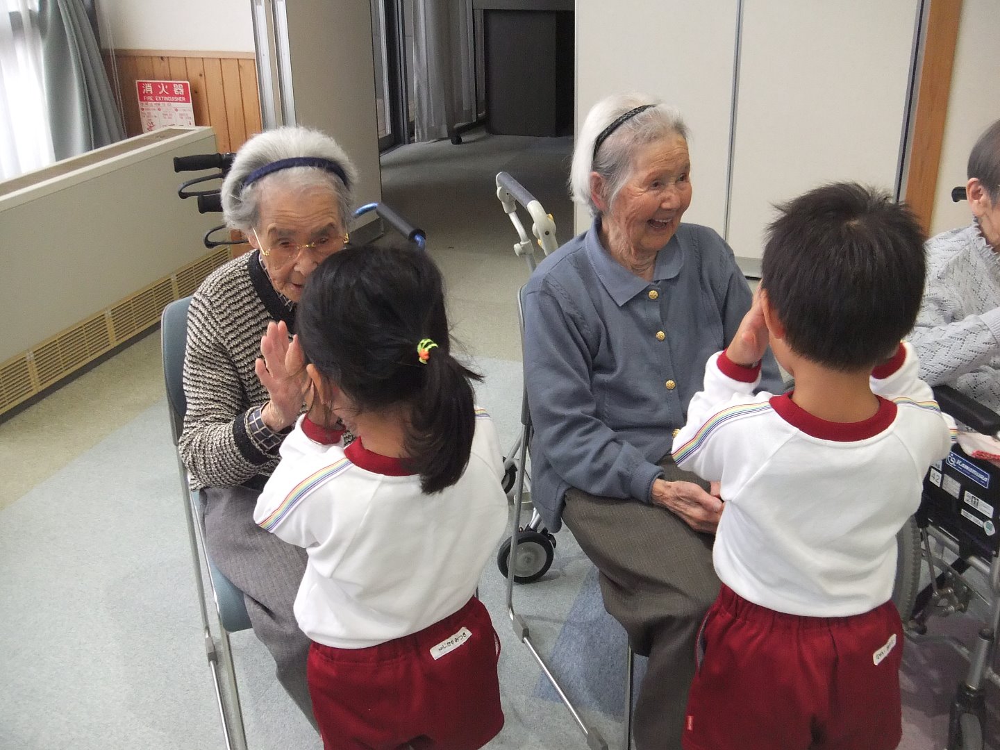 地域ボランティアさんとの行事